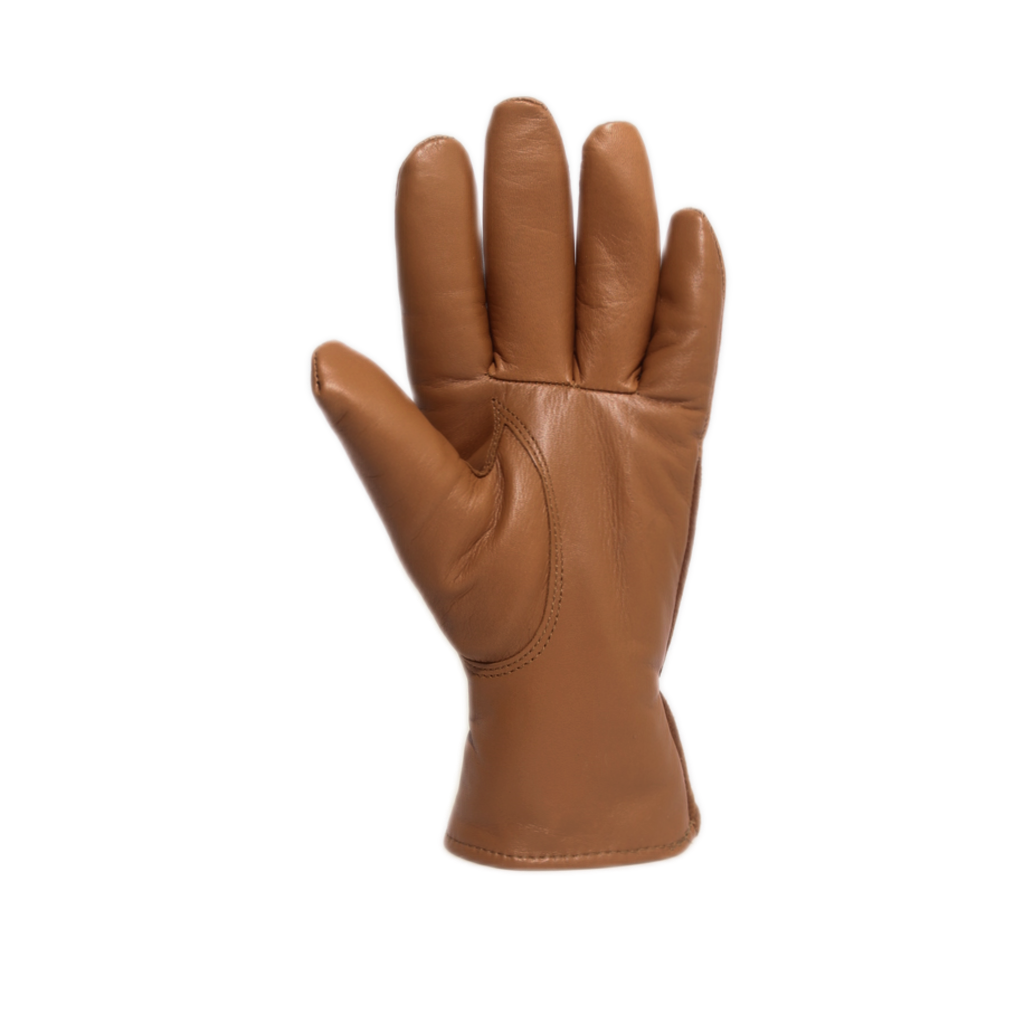 Naisten sormikkaat -Ulkoilusormikas- Lampaan nappa - Merinovilla -konjakin ruskea