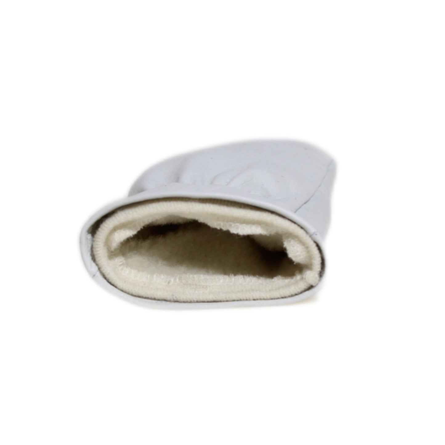 Naisten kintaat - Peuran nappa - Irtovuorellinen - Merinovillavuori - Valkoinen