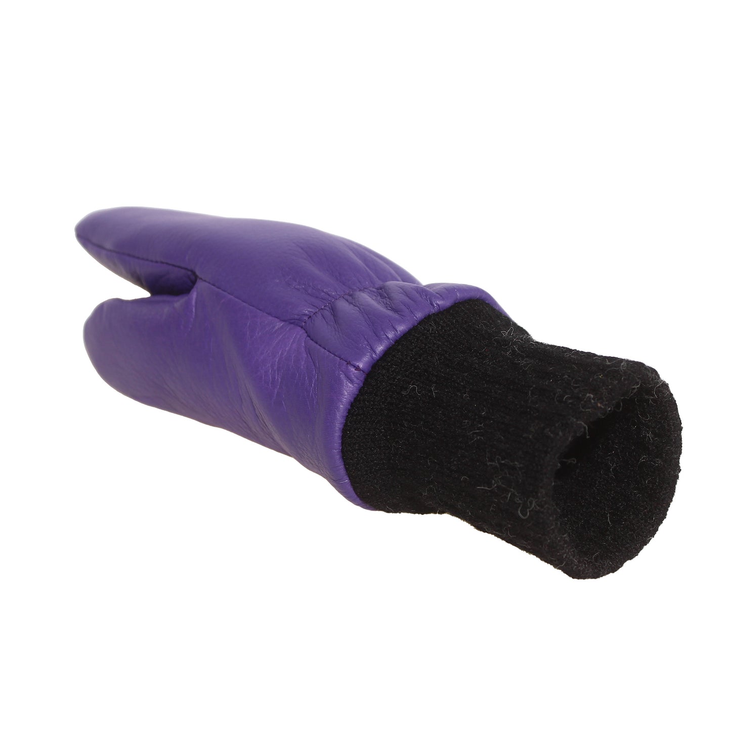 Nuortenkinnas - peuran nappa merinovillavuori- Violetti