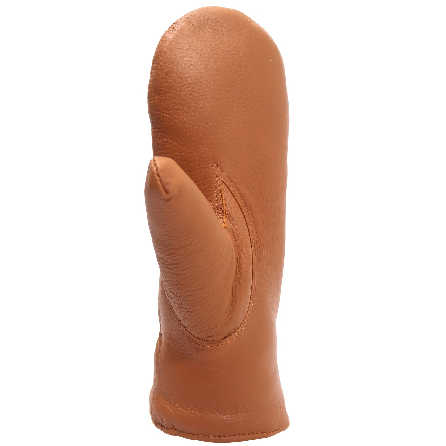 Naisten kintaat - Peuran nappa -aitoturkis - konjakki