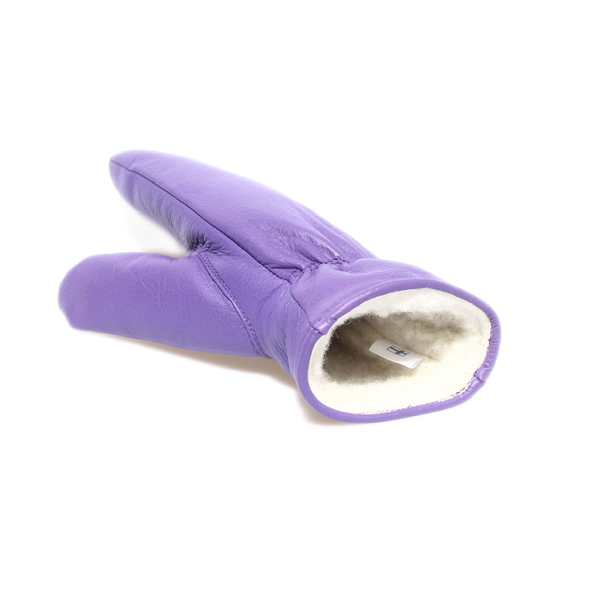 Naisten kintaat - Peuran nappa - 100% Merinovilla - violetti