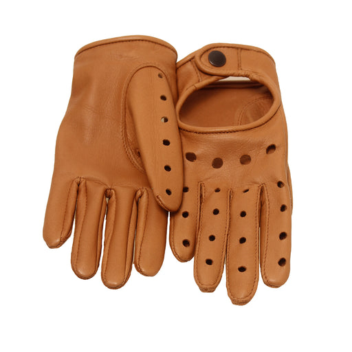 Women's Gloves - Summer Gloves - Cognac