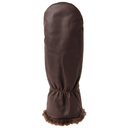 Women's Kintas - Reindeer Button - Genuine Fur - Brown