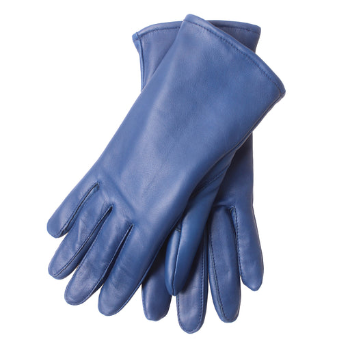 Women's Gloves - Sheep's leather - Merino wool / Polyester - Blueberry
