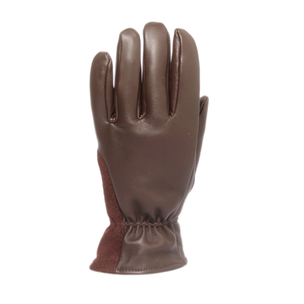 Naisten sormikkaat -Ulkoilusormikas- Lampaan nappa - Merinovilla -ruskea