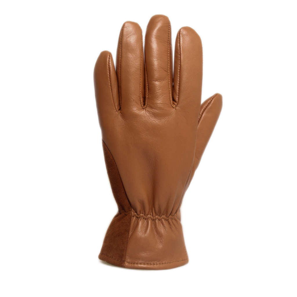 Naisten sormikkaat -Ulkoilusormikas- Lampaan nappa - Merinovilla -konjakin ruskea